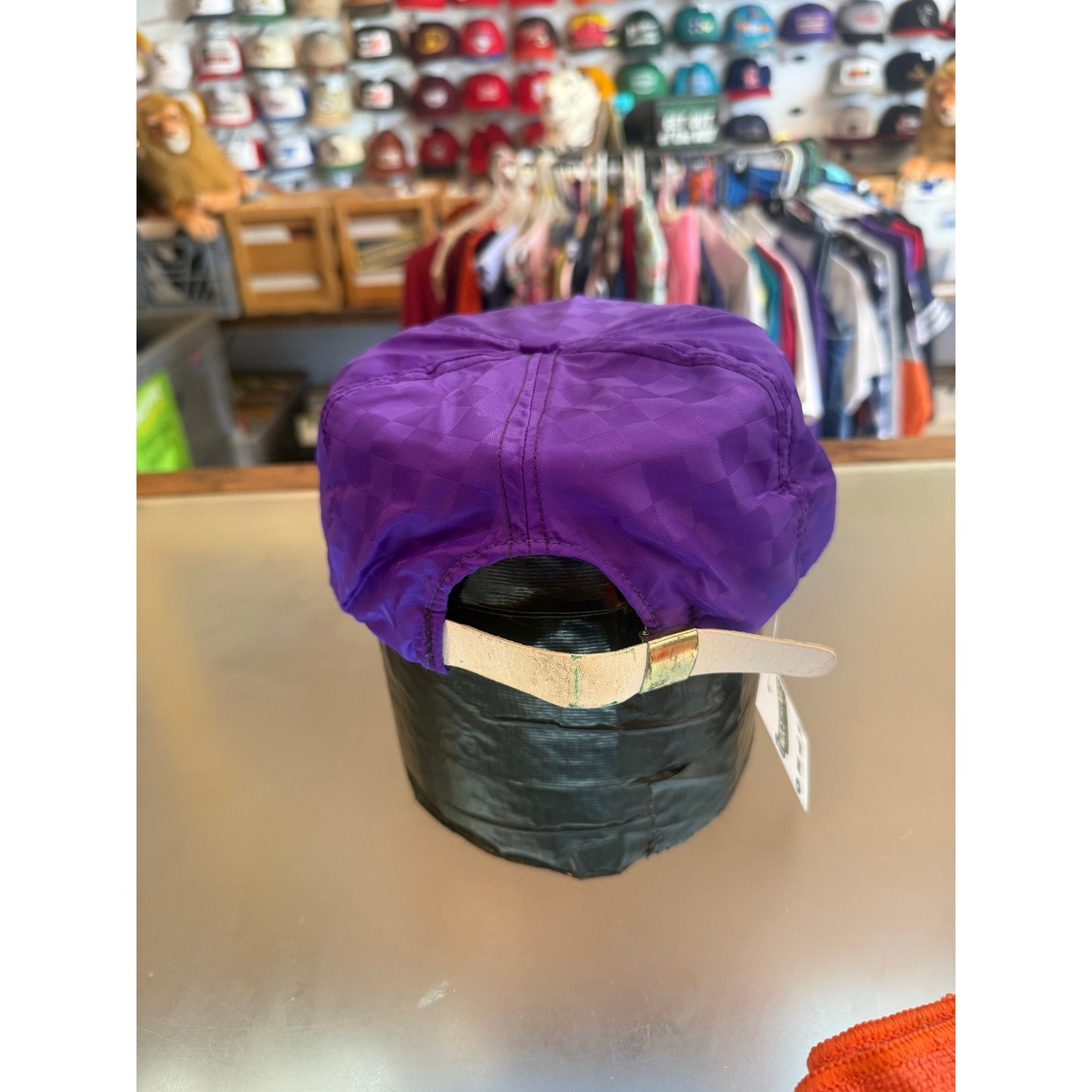 Denver International Airport Construction Purple Strap Back