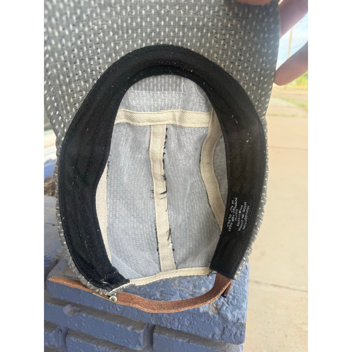 Dickies Leather Strap Engineer Style Cap