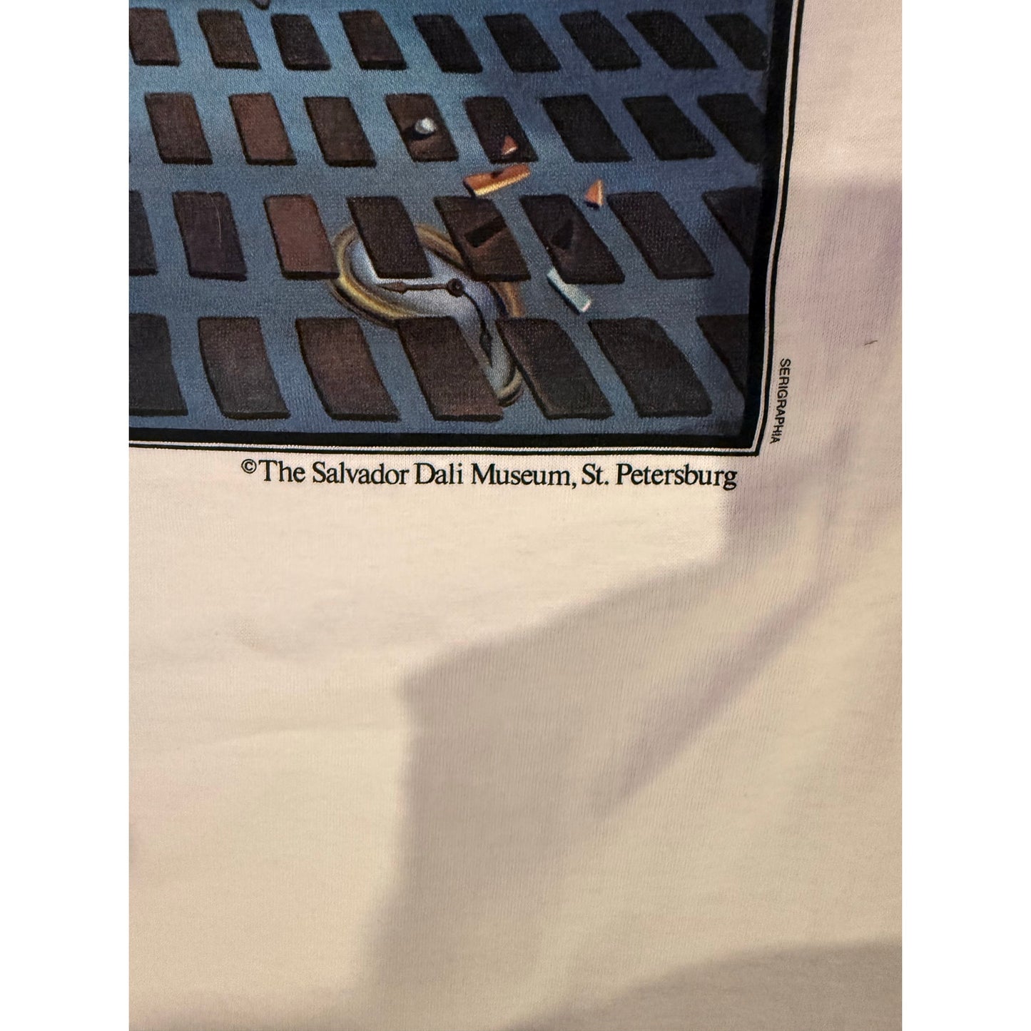 Vintage 1990s Salvador Dalí Museum Art T-Shirt | Premier Sportswear | Made in USA | Large