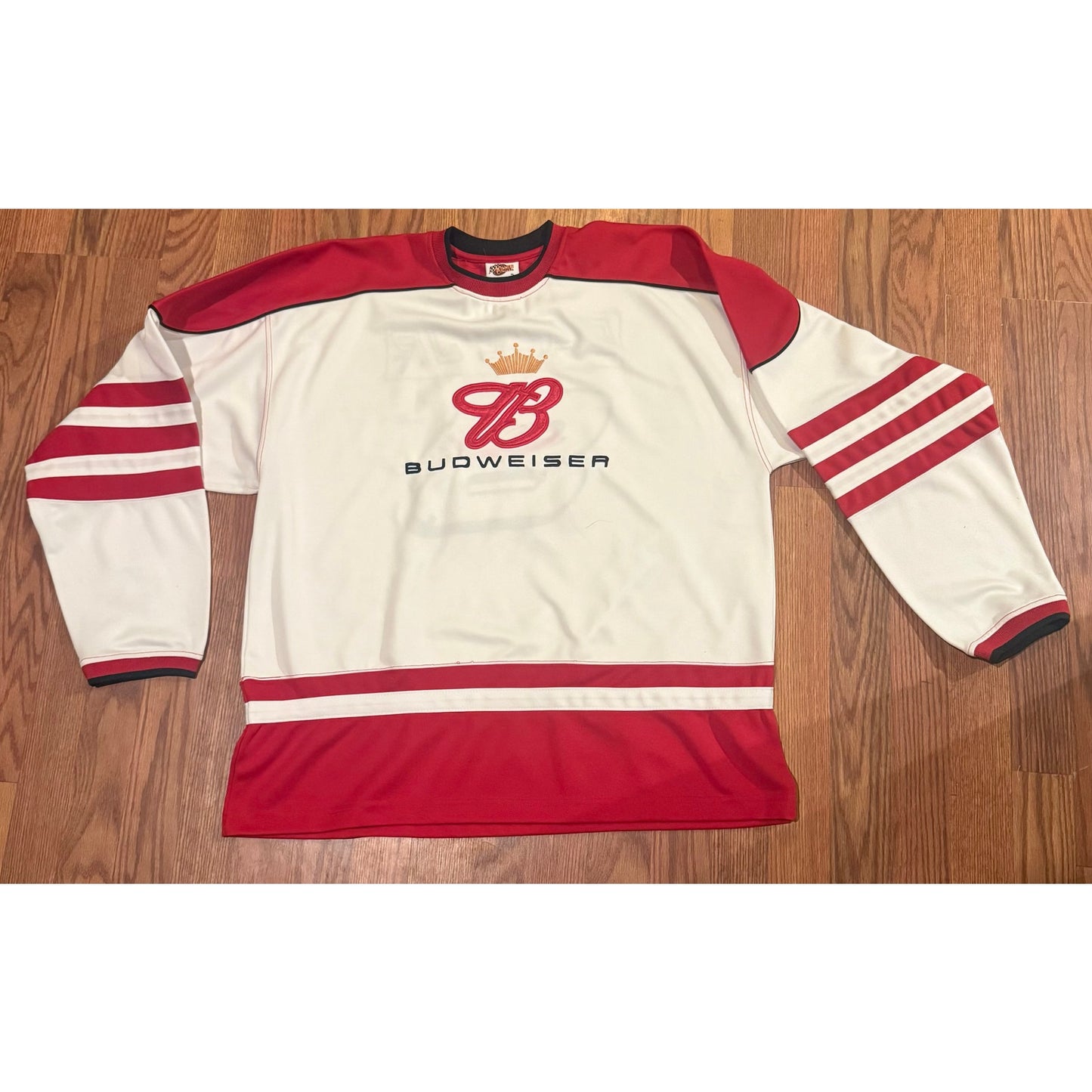 Vintage 90s–00s Budweiser Jersey Earnhardt Jr Winners Circle