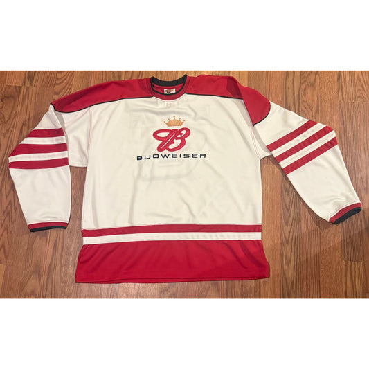 Vintage 90s–00s Budweiser Jersey Earnhardt Jr Winners Circle