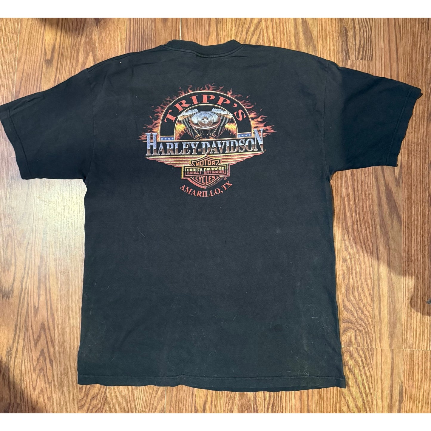 1998 Raindrop Harley Logo Size XL