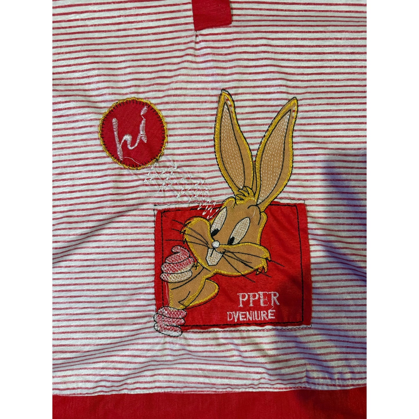 90s Bugs Bunny Henley T-Shirt
