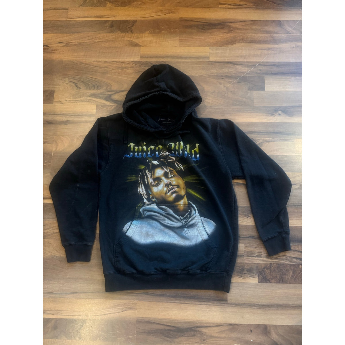 Juice World Airbrush Style Hoodie Size Medium