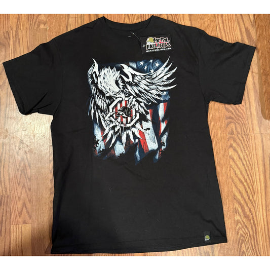 Metal Mulisha Patriotic Skull NWT