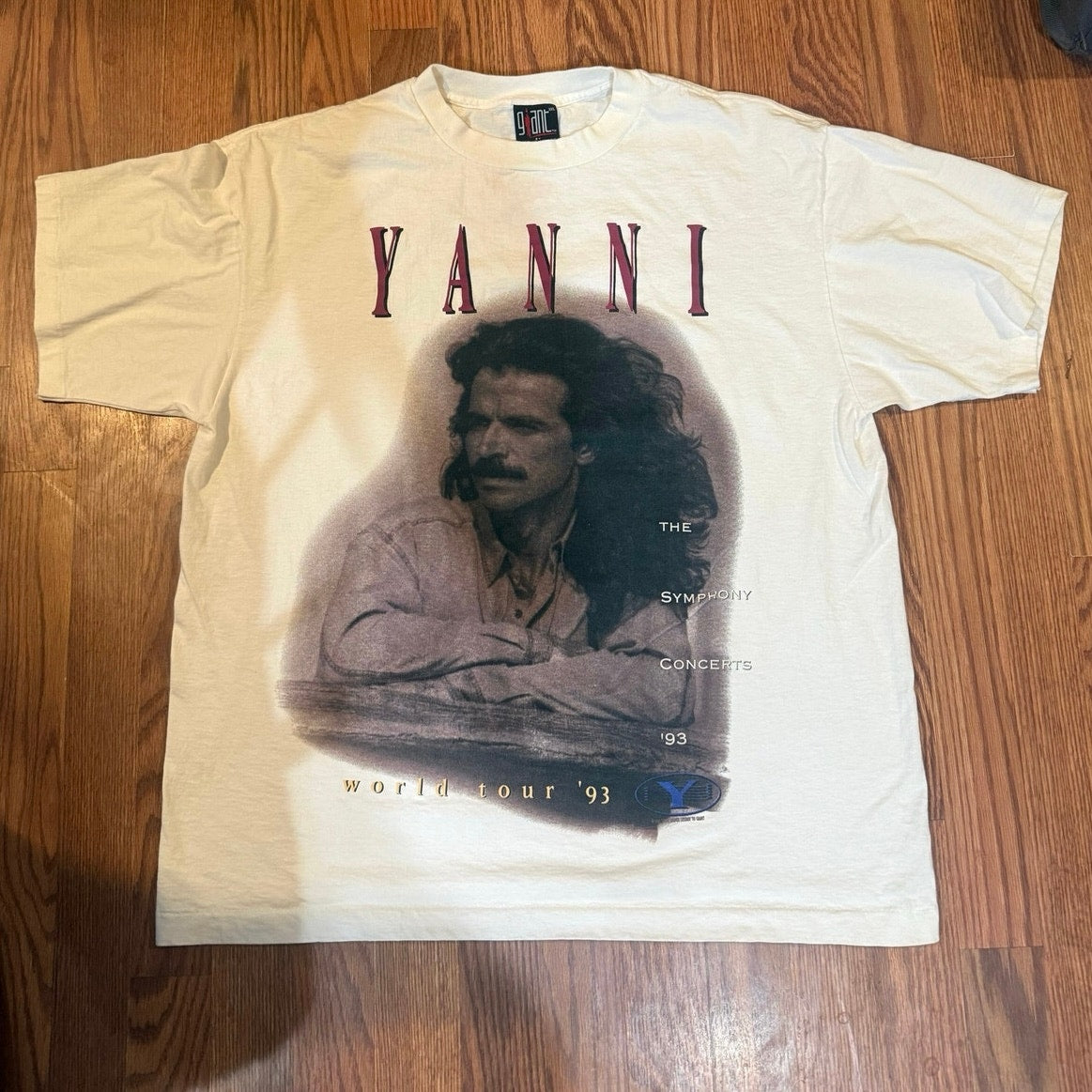 Yanni The Symphony World Tour 1993 Size XXL