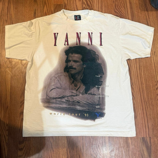 Yanni The Symphony World Tour 1993 Size XXL