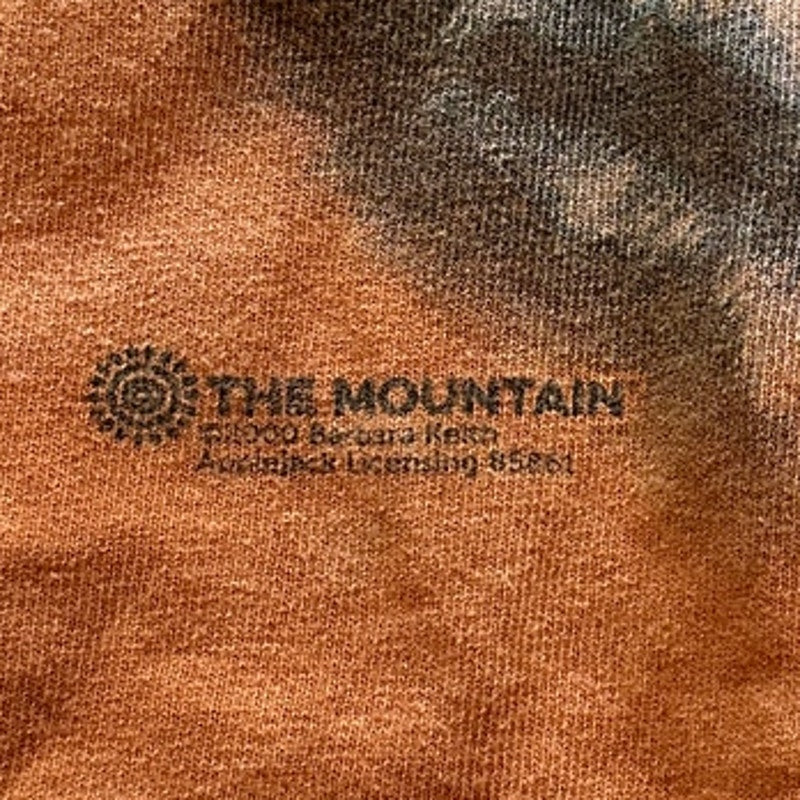 2000 The Mountian Orange Tiger Size 2XL