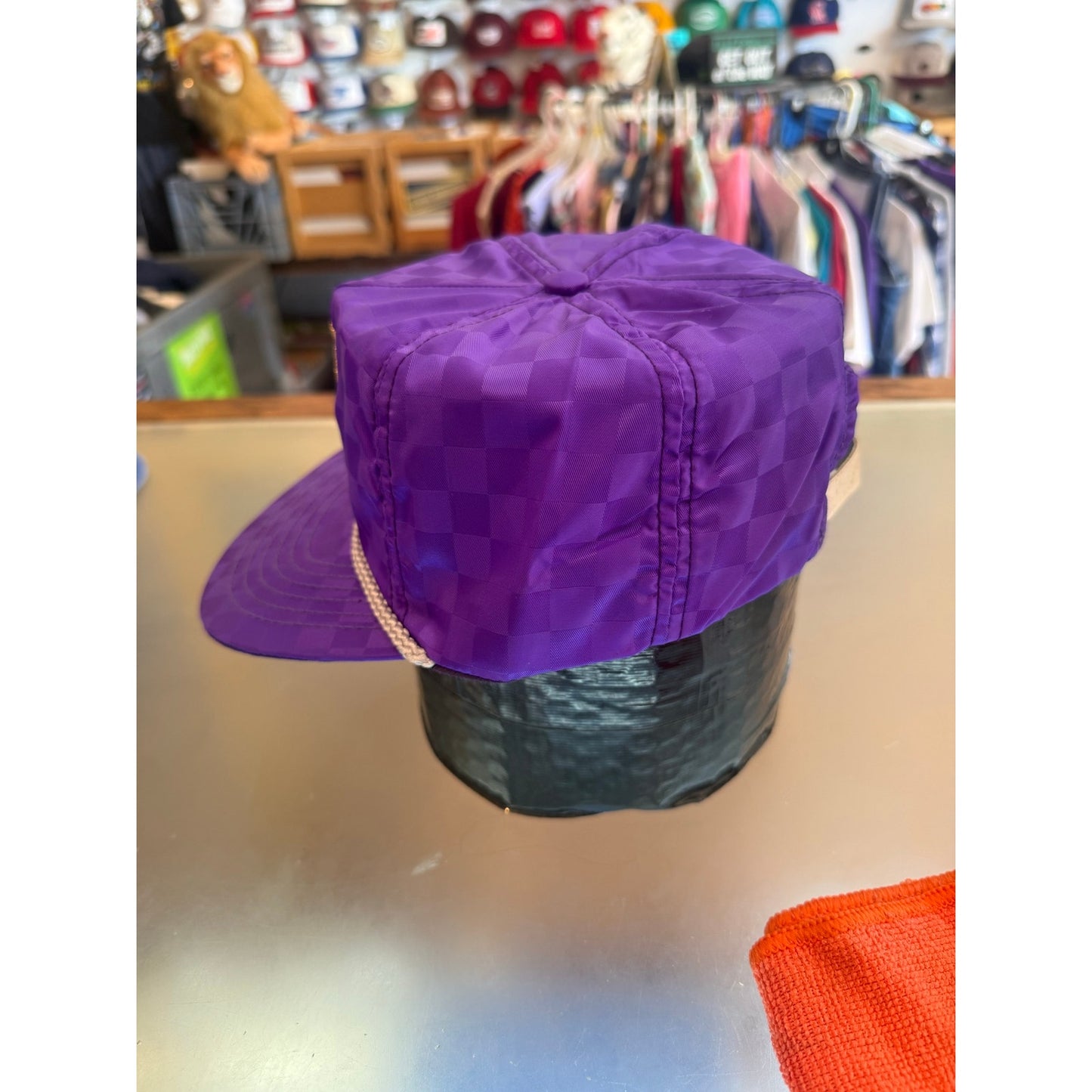 Denver International Airport Construction Purple Strap Back