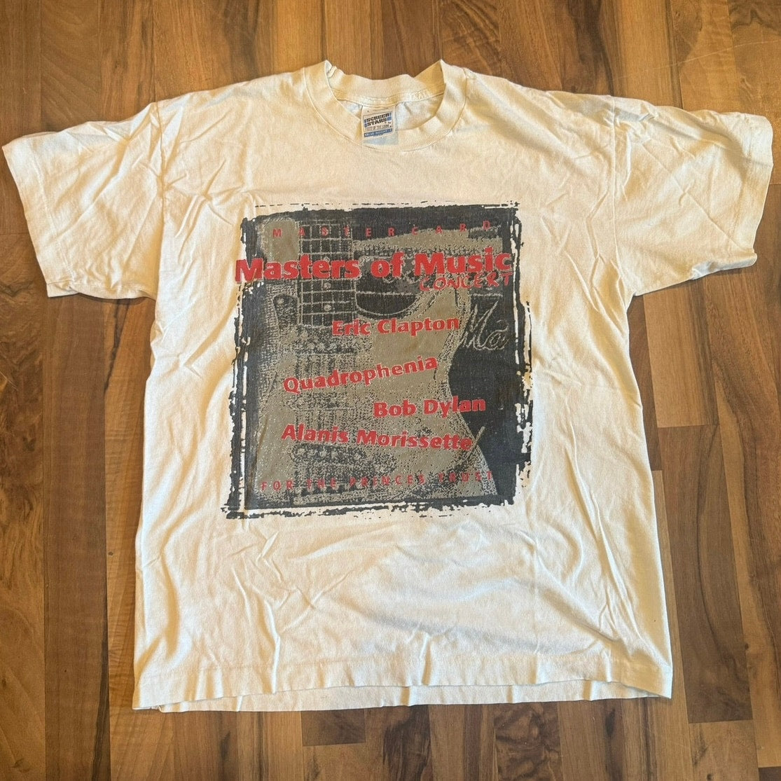 1996 Hyde Park- Clapton, Dylan, Morissette, Quadrophenia Size L