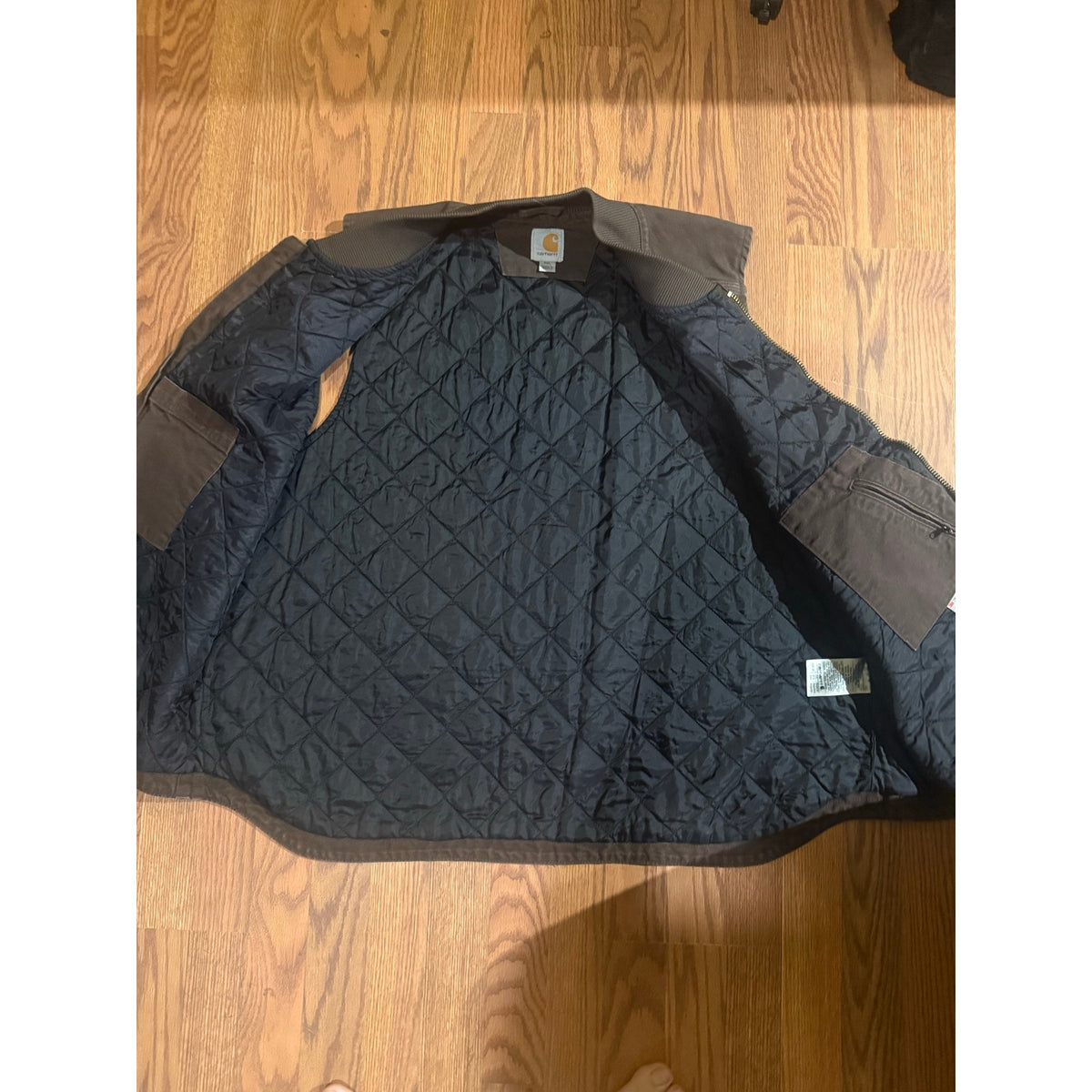 Carhartt V02 Duck Canvas Insulated Vest Thinsulate size 2xl
