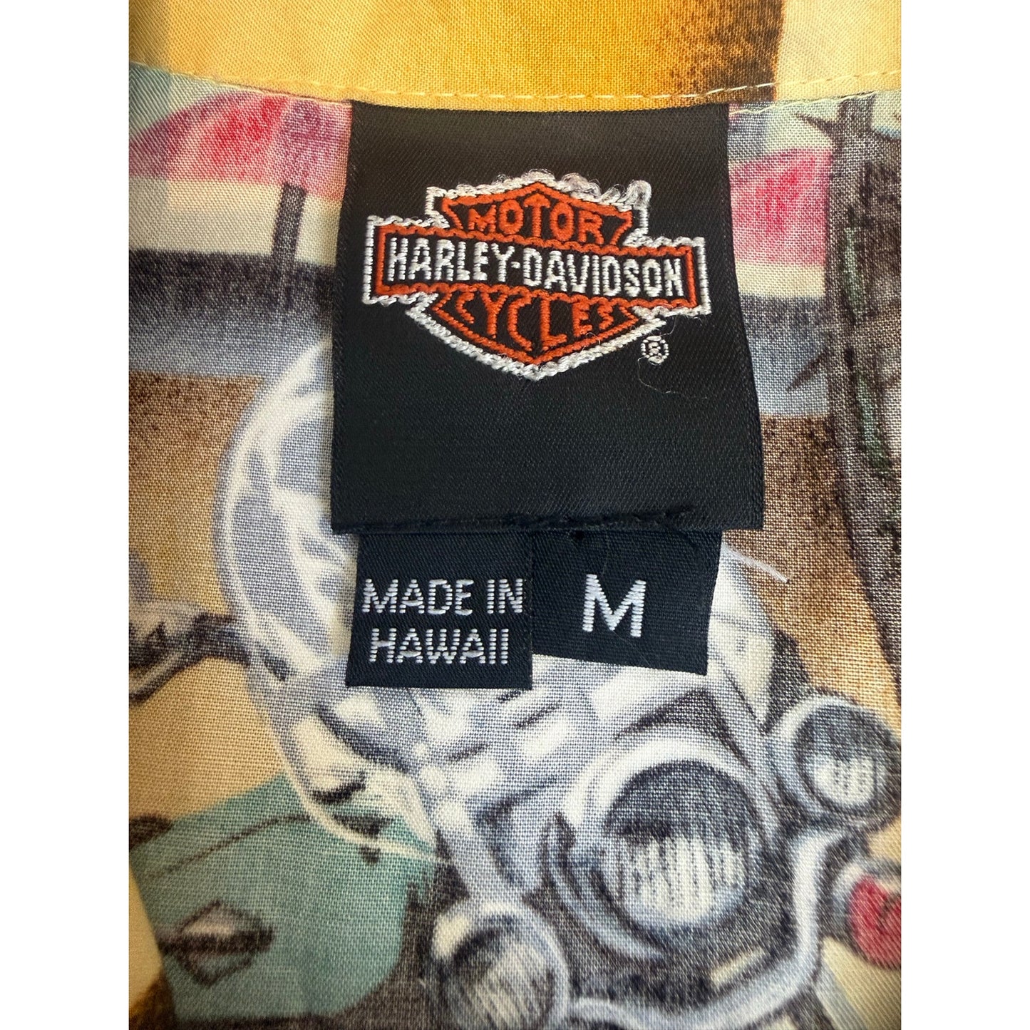 Harley Sleeveless Tropical Size Md