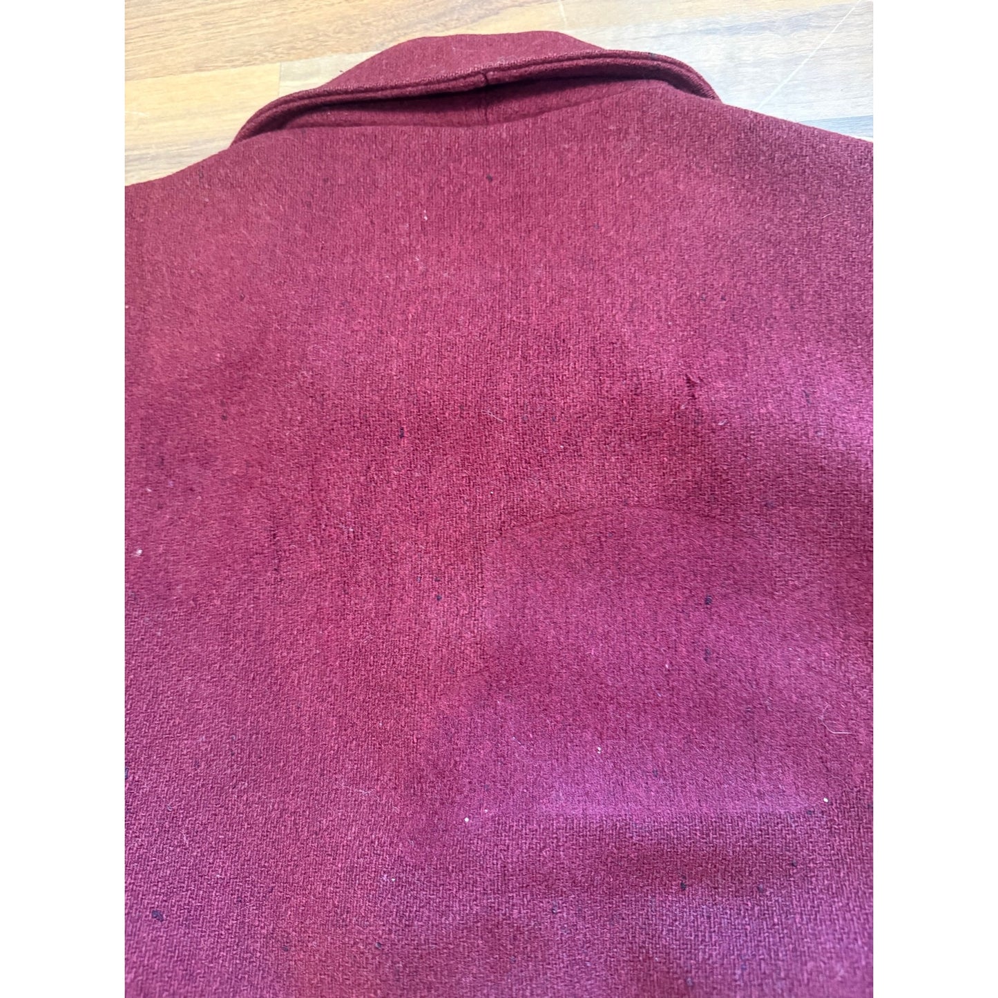 1950s Holts Maroon Letterman Jacket Size Large