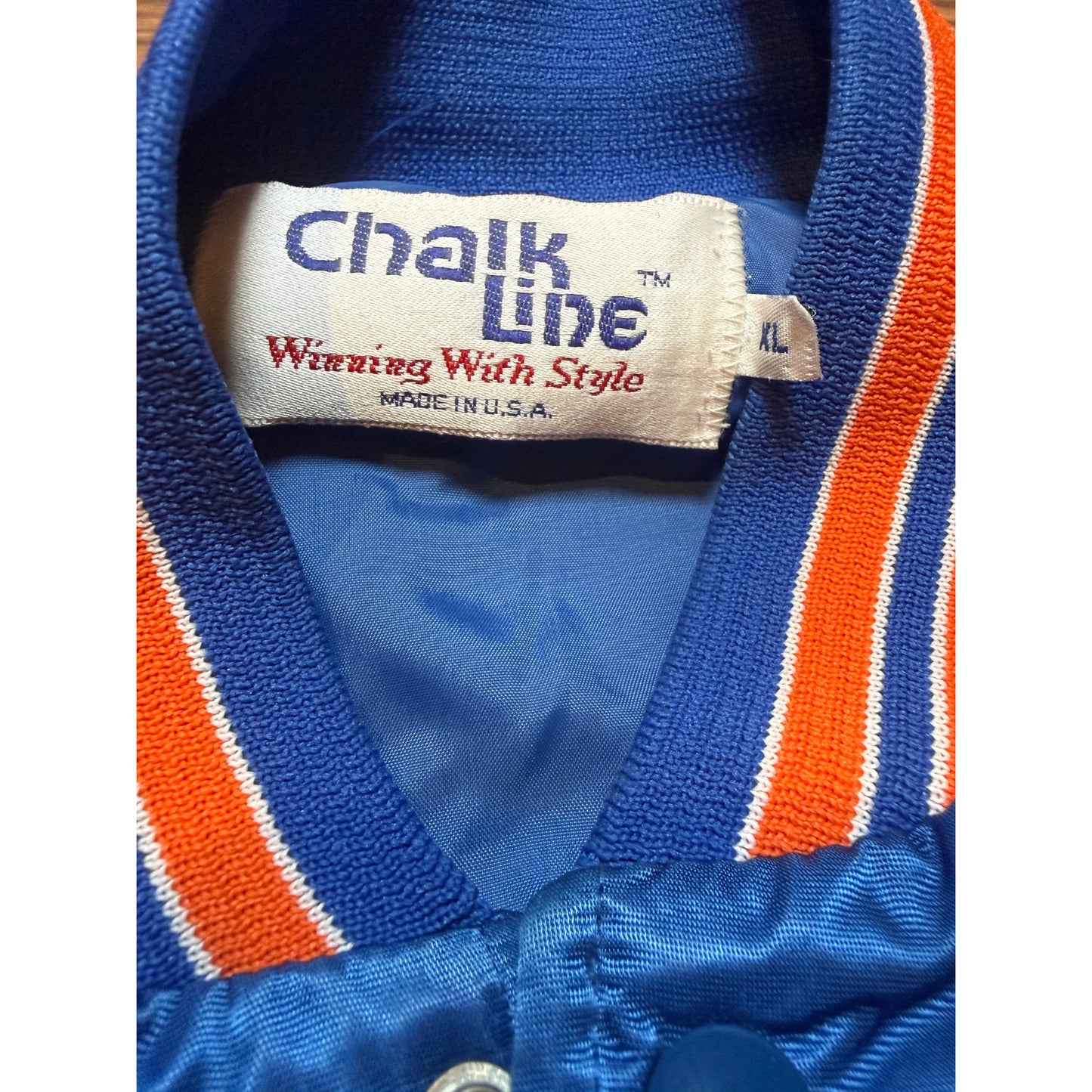Broncos Chalk Line Patch Logo Size XL