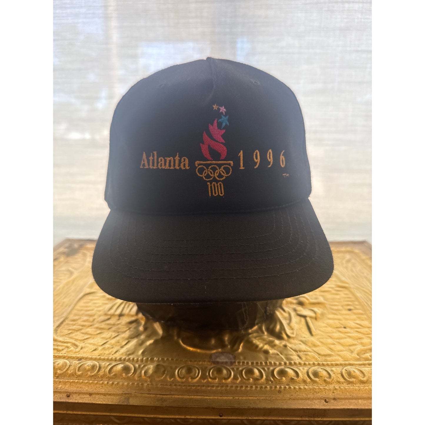 1996 Atlanta Olympic Games Black Snap Back