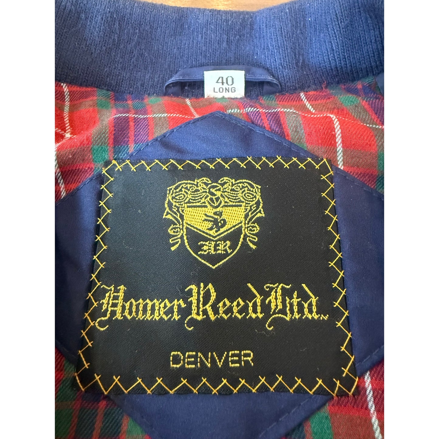 Homer Reed LTD Denver Co. Light Coat Size Large