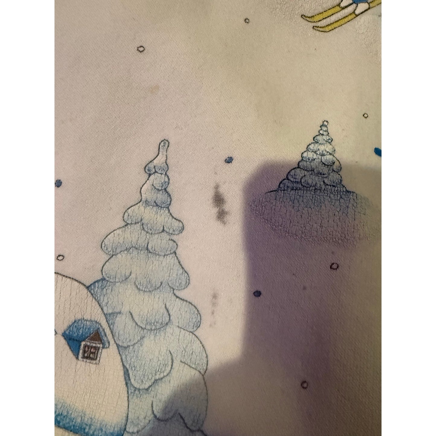 True vintage monarch Habitat Skiing AOP sweater