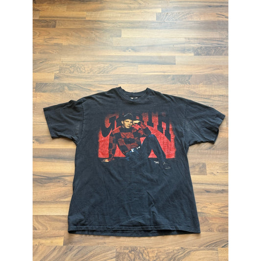 Garth Brooks Red Black 90s Size XL