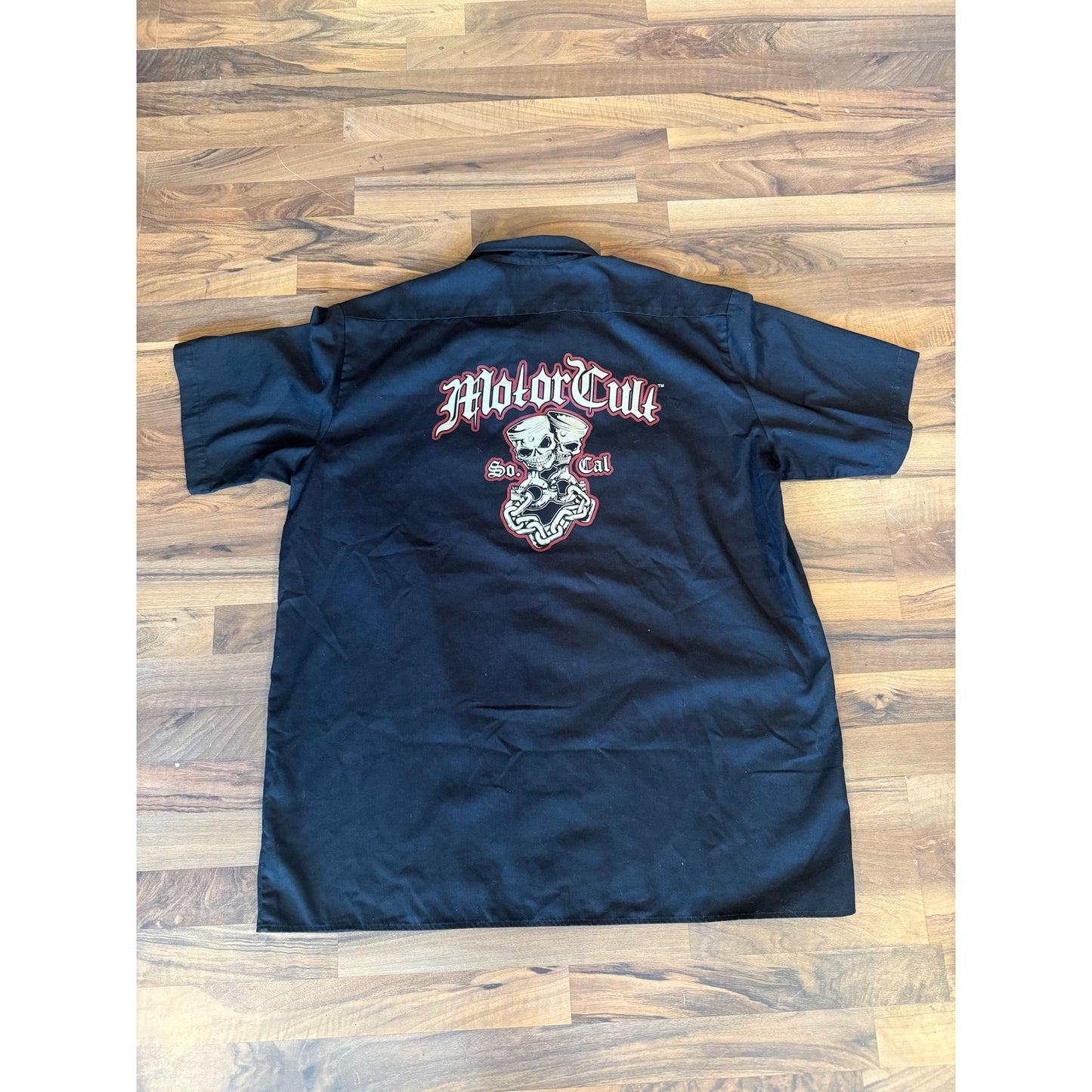 Y2K Dickies MotorCult Button up Size XXL