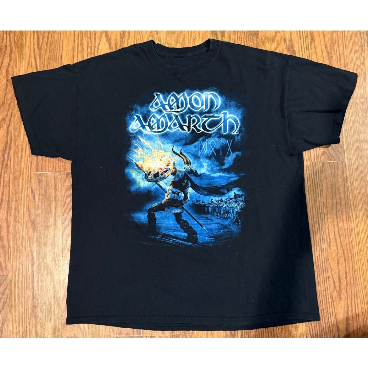 Amon Amarth Connecting right side shirt 2014 Tour Size XL