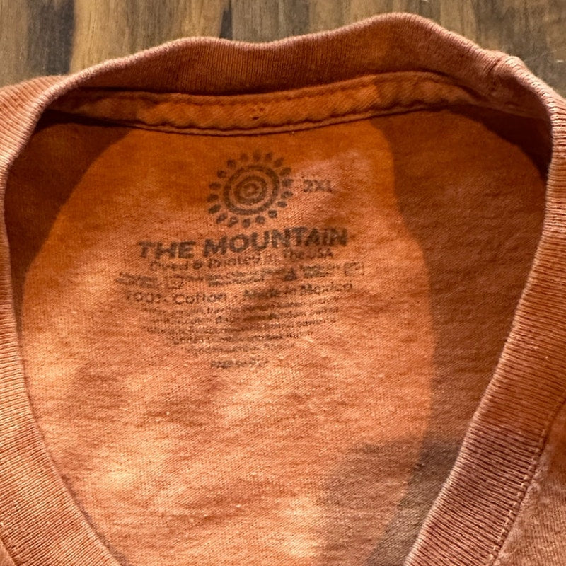 2000 The Mountian Orange Tiger Size 2XL