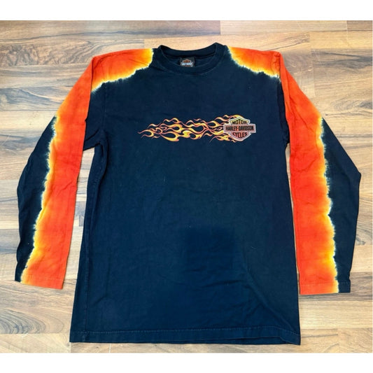 Y2K Thunder Mountain Harley Davidson Tie Dye Size Medium