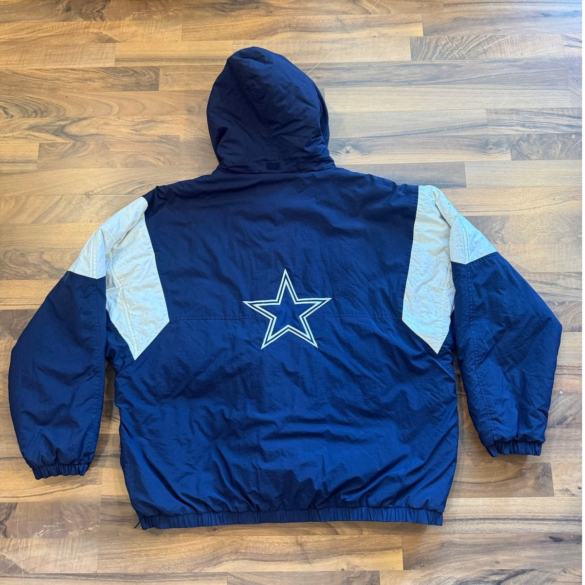 90's Cowboys Puffer Pull-Over Size XL