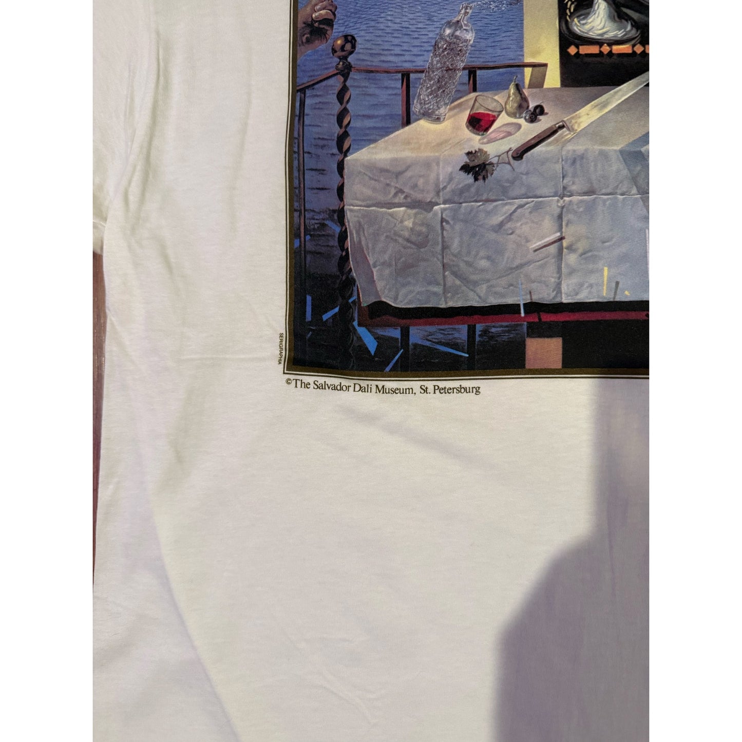 Vintage Salvador Dalí “Nature Morte Vivante” Serigraphia Art T-Shirt – XL – Made in USA