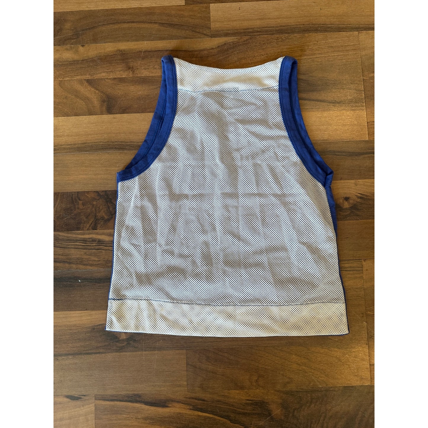 Vintage 90s Nike Women’s Mesh Tank Top Blue Tag Size S NWT