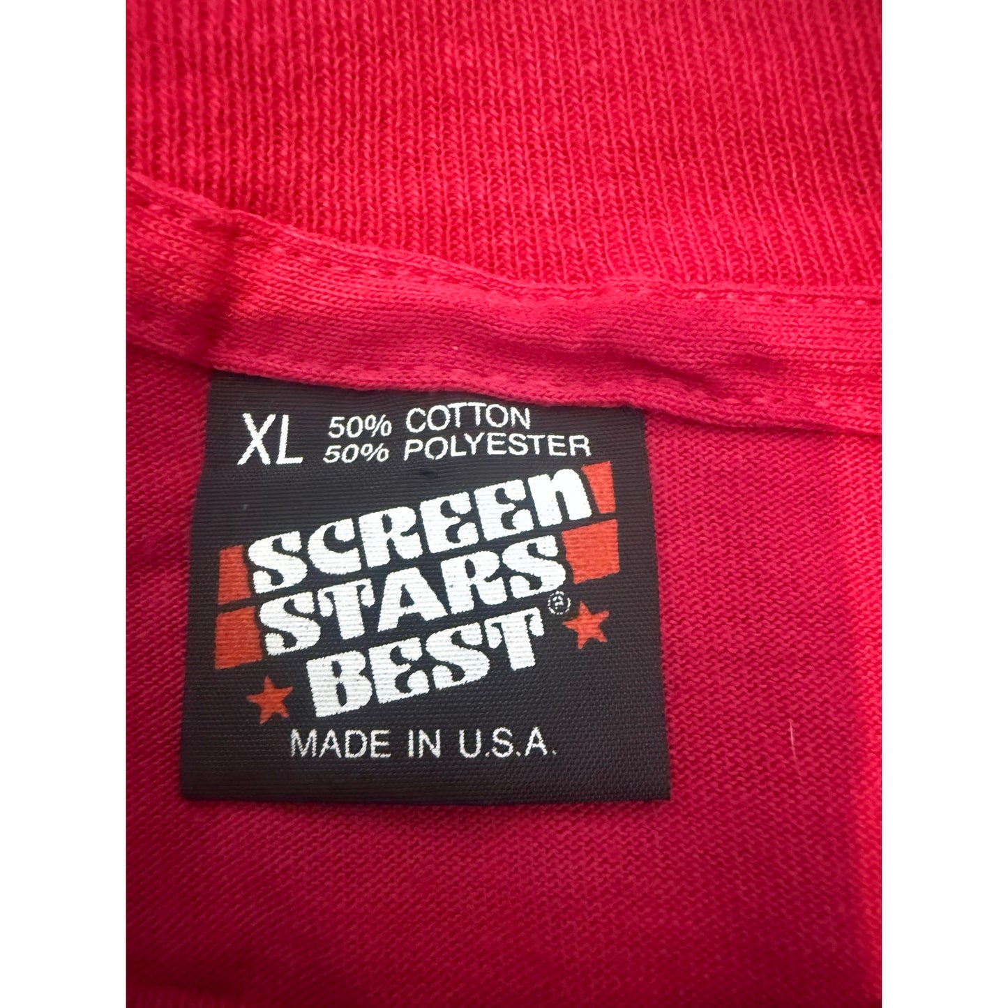 Hot Pink Single Stitch RonRico Rum Size XL