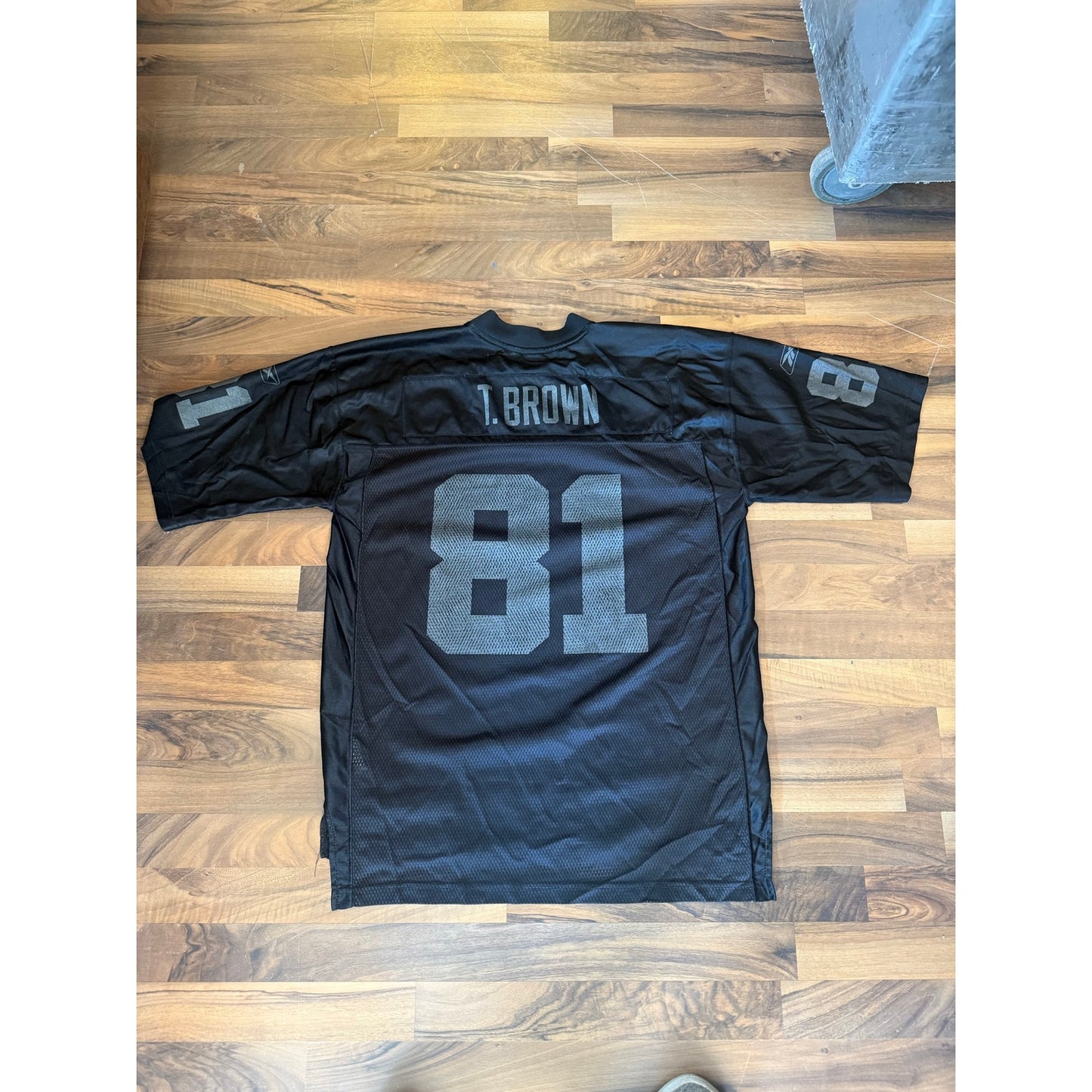 NFL Reebok Tim Brown Raiders Jersey Size Large
