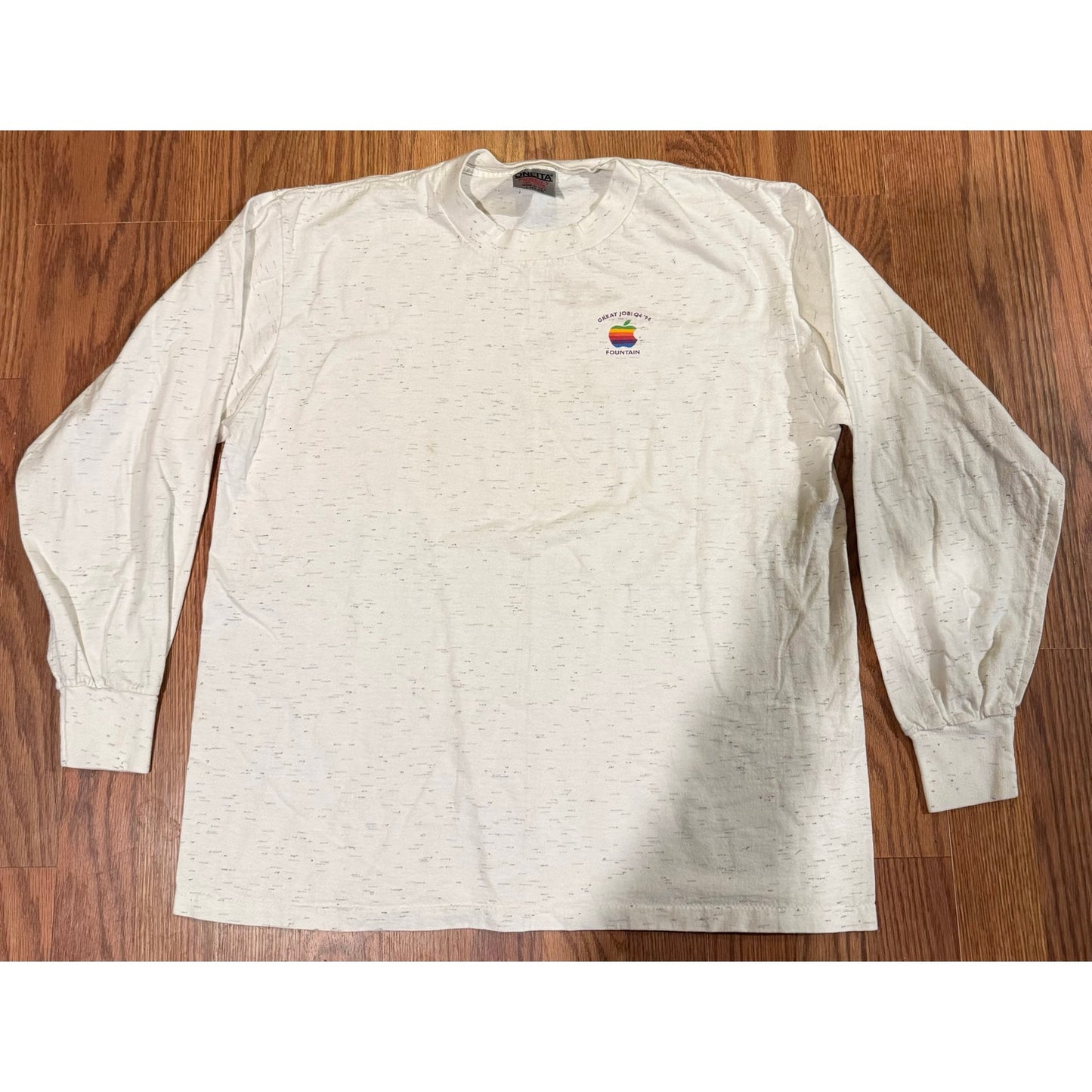 1994 Apple Q4 Team member Long sleeve Size L