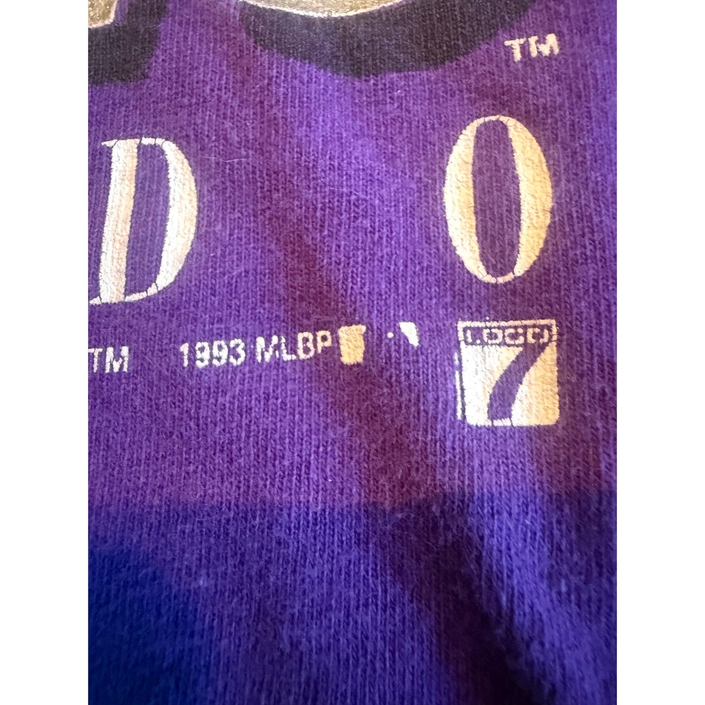 Colorado Rockies Tank Top Size Large