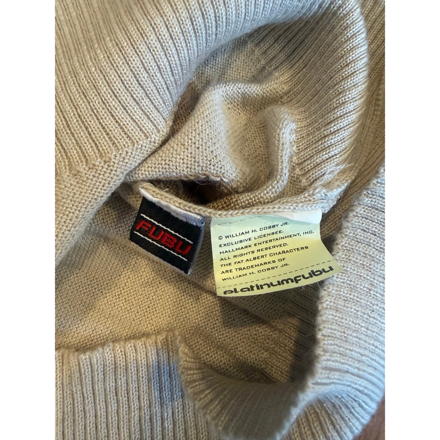 Platinum Fubu Fat Albert Oversized XL Sweat shirt