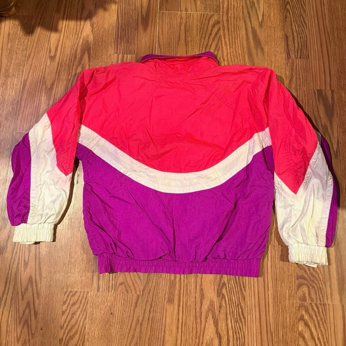 Nike Elite Pink Purple and White Windbreaker Size Small