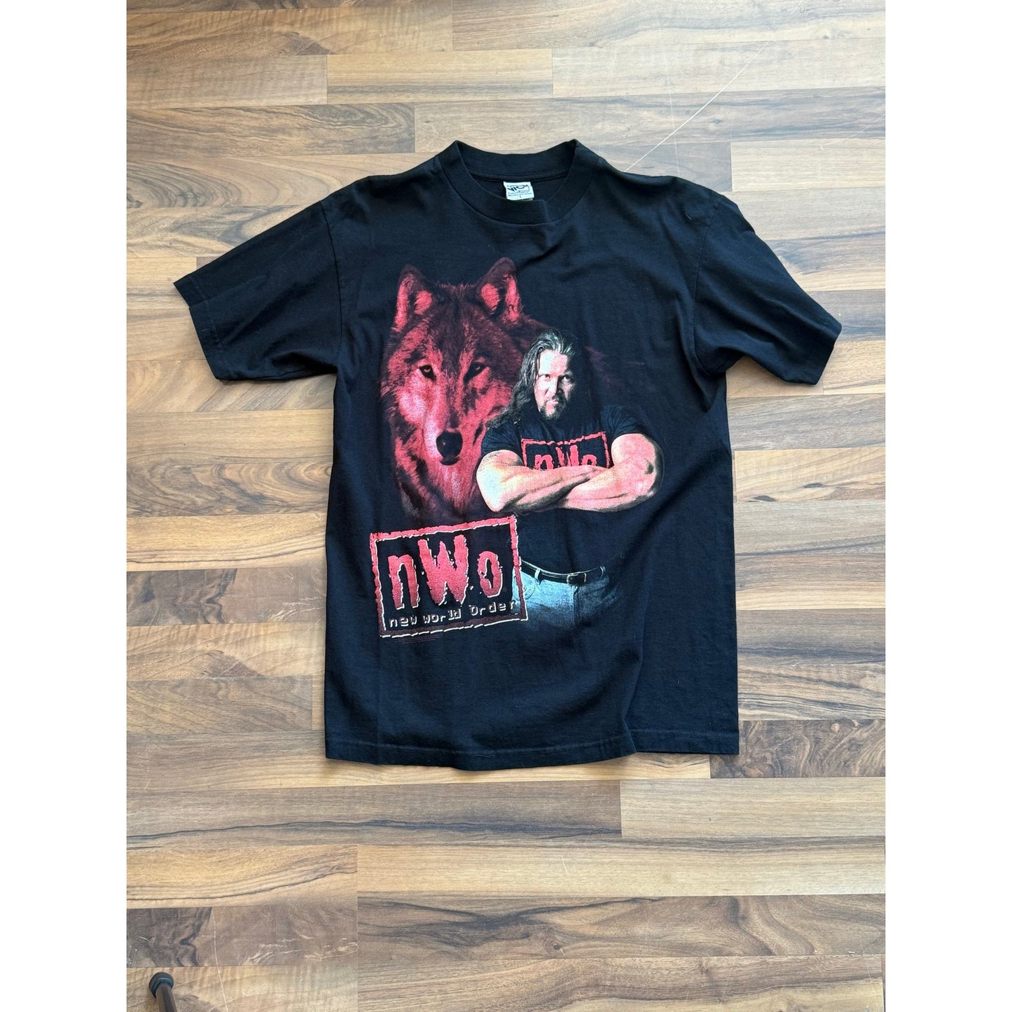 WCW Kevin Nash NWO red and Black Size Large