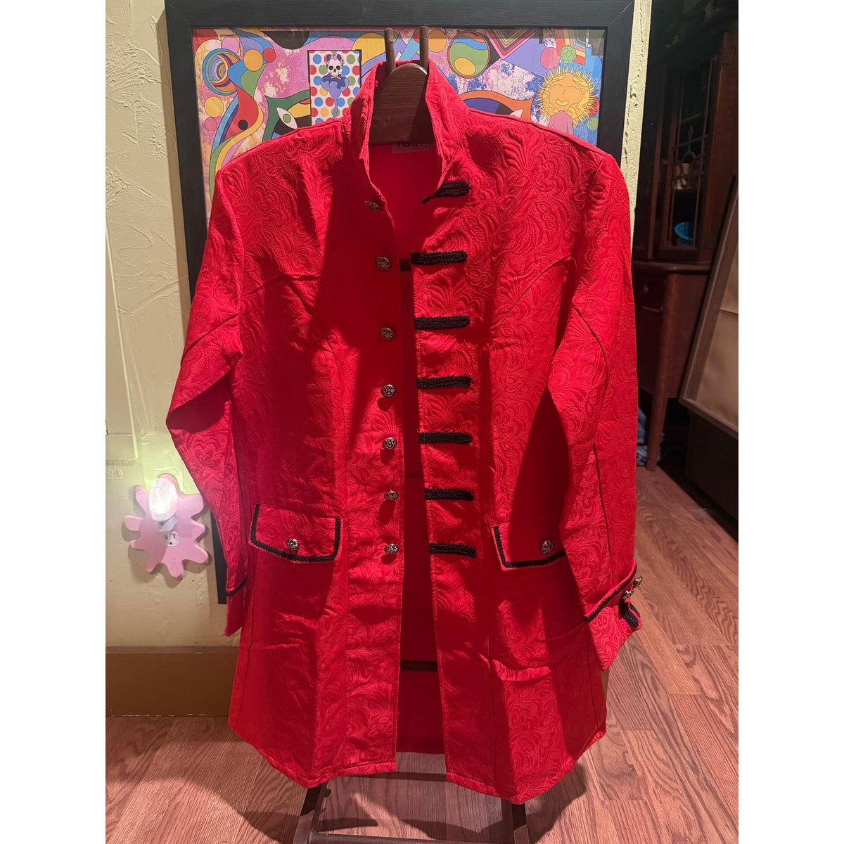 H&ZY Retro Gothic Victorian Frock Coat size Small