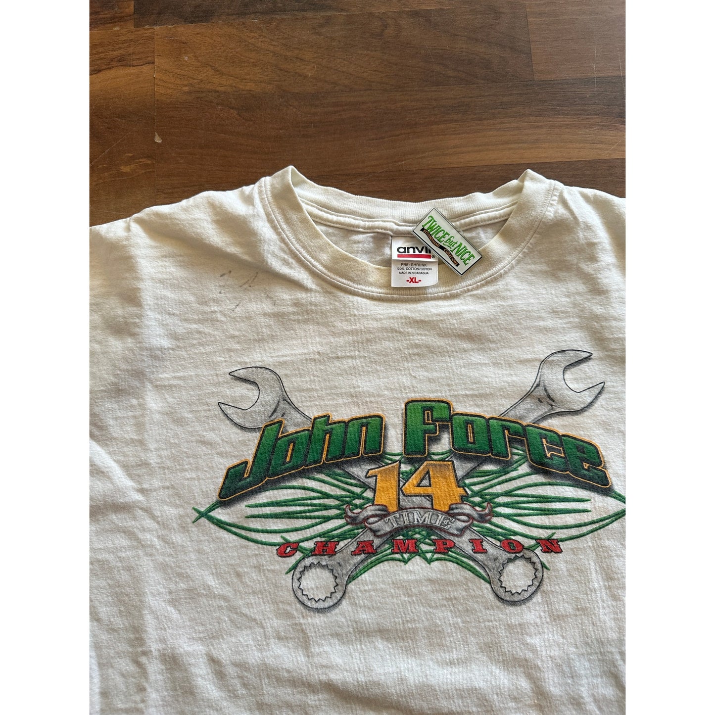 Vintage John Force it aint over till we say