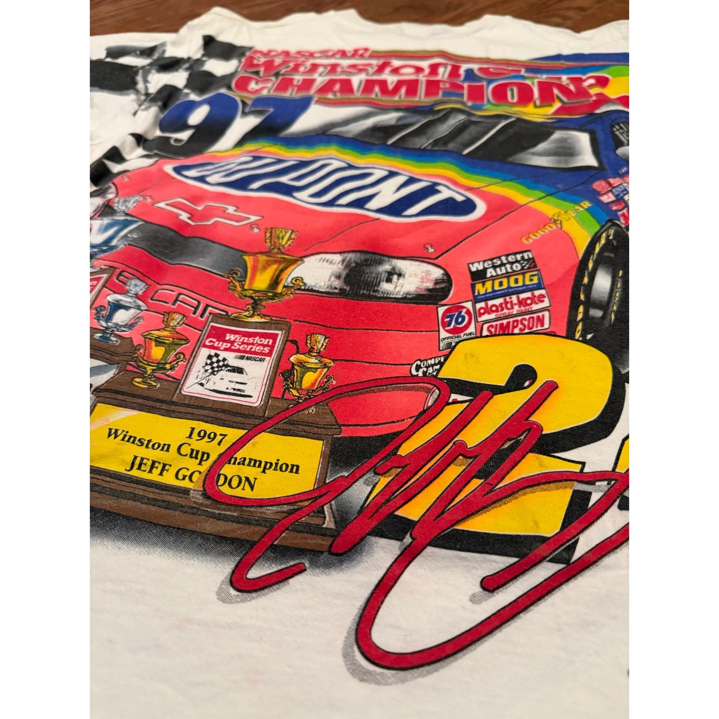 1997 Chase Authentic Jeff Gordon Champion AOP