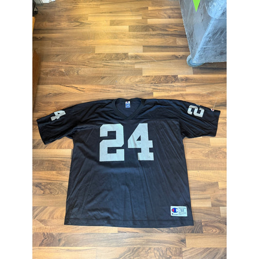 Champion Raiders Charles Woodson Jersey Size Large