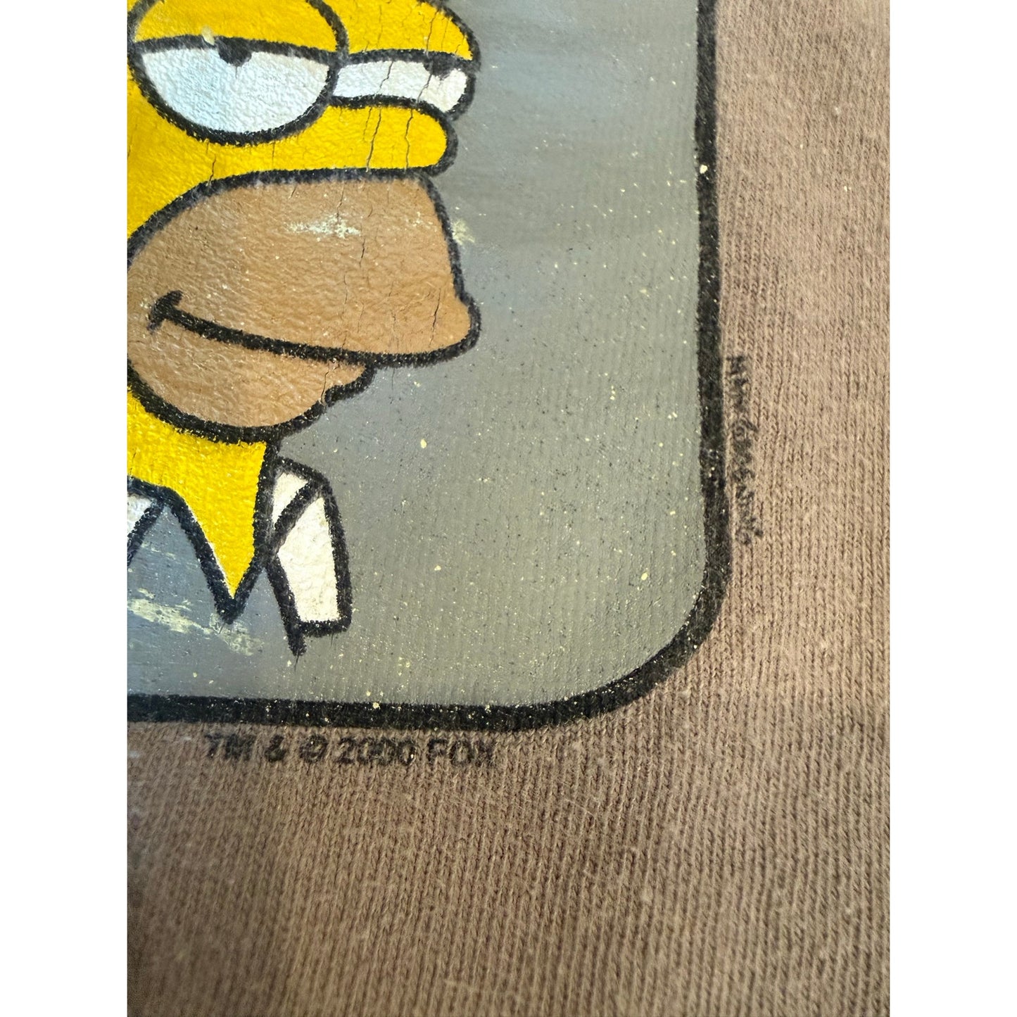 2000 D' Oh Nuts Simpsons Size XL Single Stitch