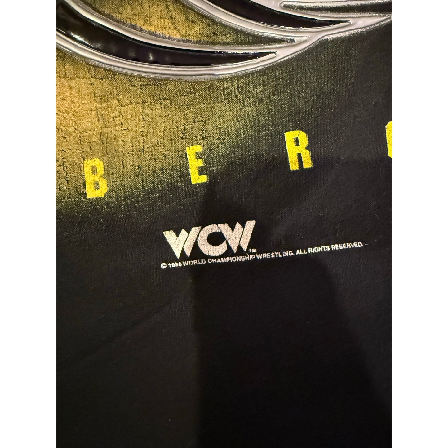 1998 Goldberg Puff Print Tattoo WCW NWO