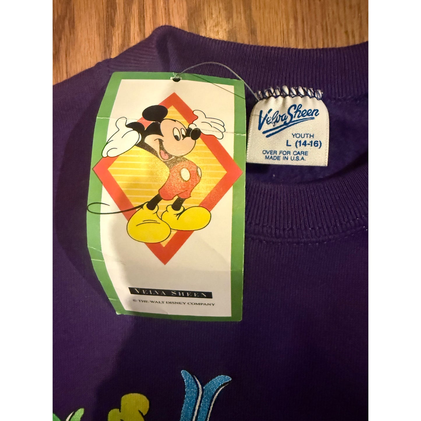 Mickey for Kids Crew Neck Youth Large