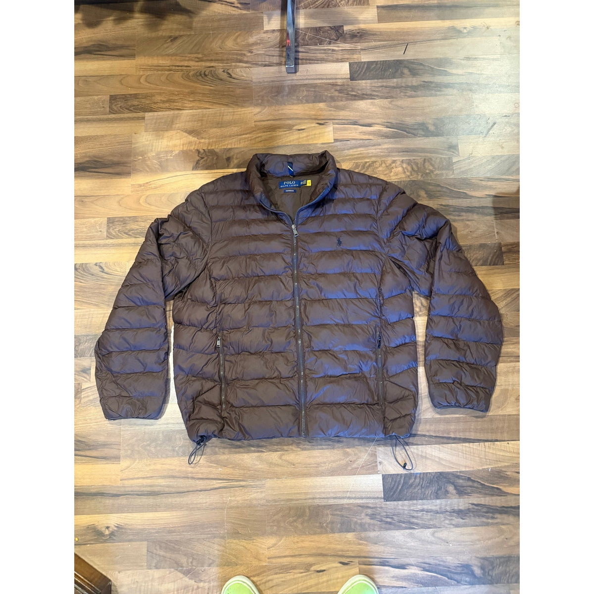 Polo Ralph Lauren Chocolate Puffer Jacket Size XXL
